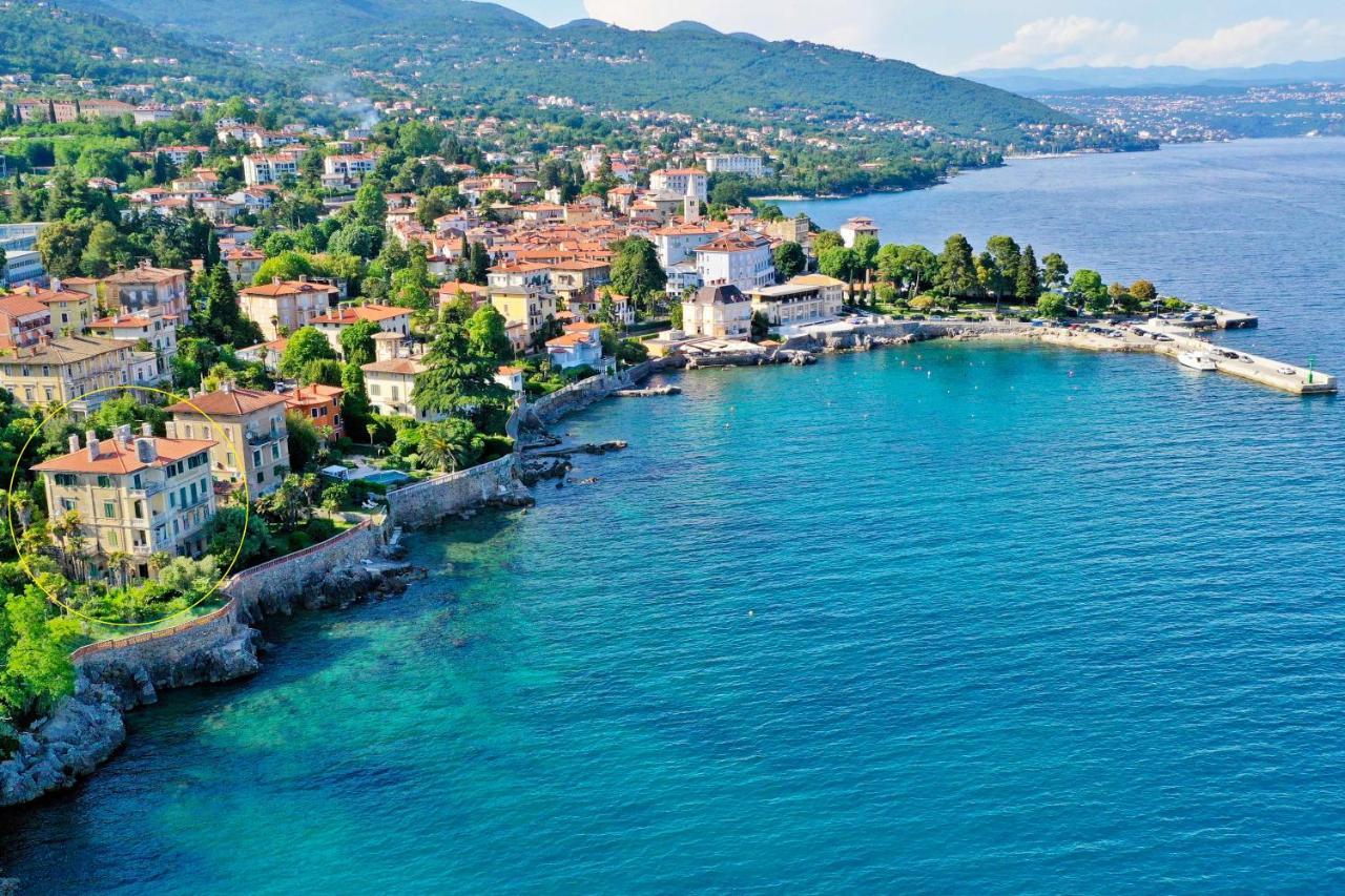 Apartment Carissima-Direct On Sea, Lovran-Opatija Exteriör bild